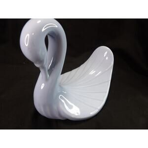 Vintage Baby Blue Swan Towel Holder for Bathroom